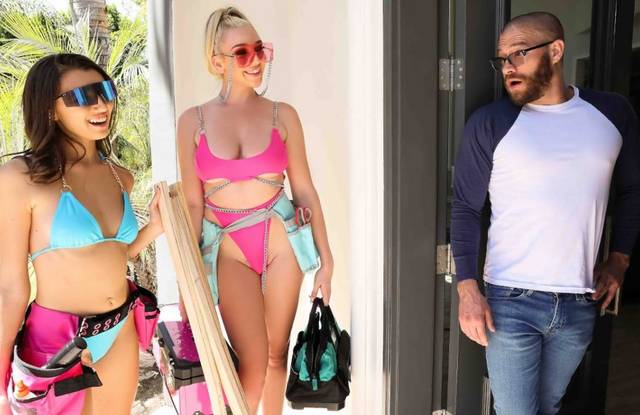 Вызвал электрика, а из конторы прислали двух секс-бомб Вызвал электрика, а из конторы прислали двух секс-бомб