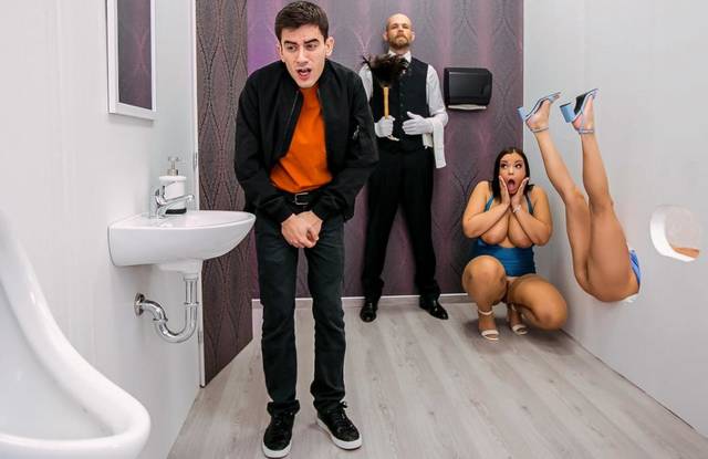 Гостиница для извращенцев с дырками для жопы и члена